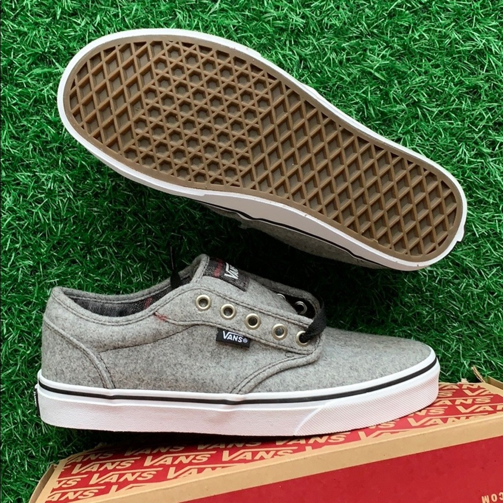 VANS ATWOOD PLAID GREY/RED WMNS - Picture 15 of 16